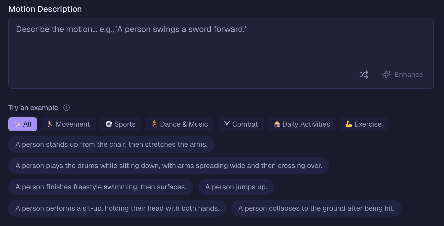 Prompt input field