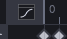 The Curve Editor icon in the top-left of the Animation Editor timeline